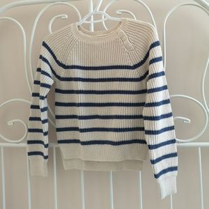 Thick knit cropped sweater